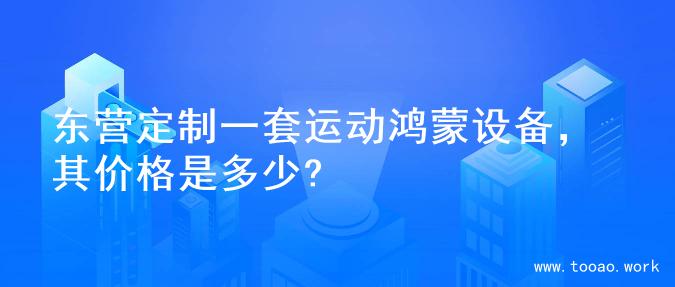 东营定制一套运动鸿蒙设备，其价格是多少?
