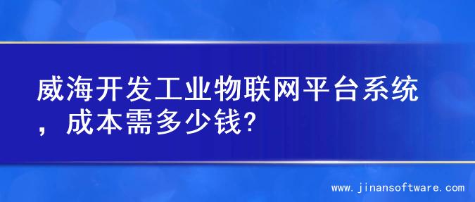 威海开发工业物联网平台系统，成本需多少钱?